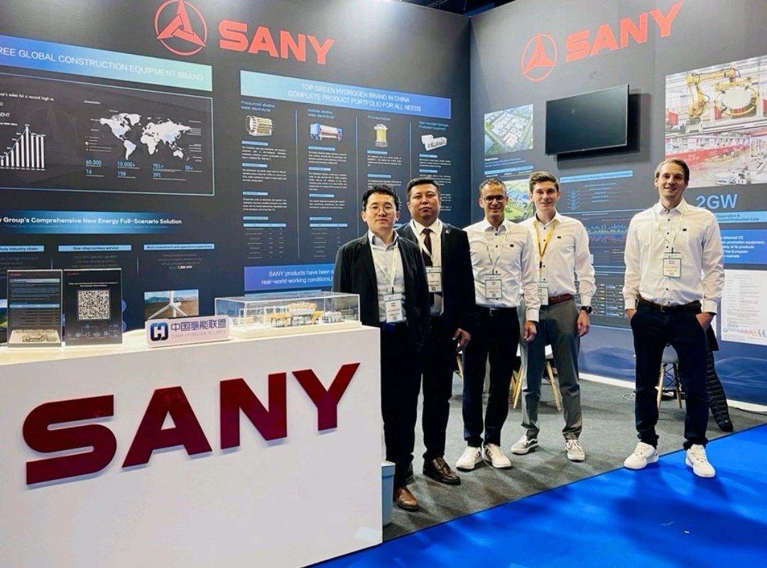 SANY auf dem World Hydrogen Summit in Rotterdam 2025