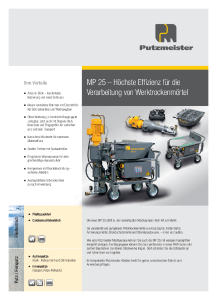 MP 25 Prospekt DE